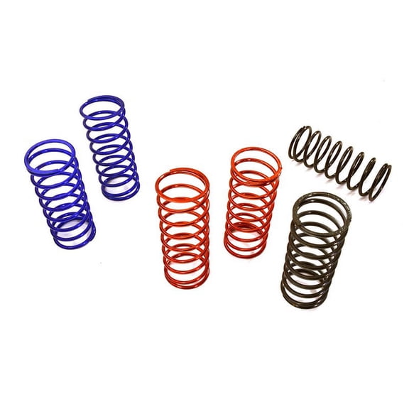 Integy RC Toy Model Hop-ups C28113 Speed Tune Suspension Front Spring Set (6) for 1/10 Traxxas Slash & Stampede