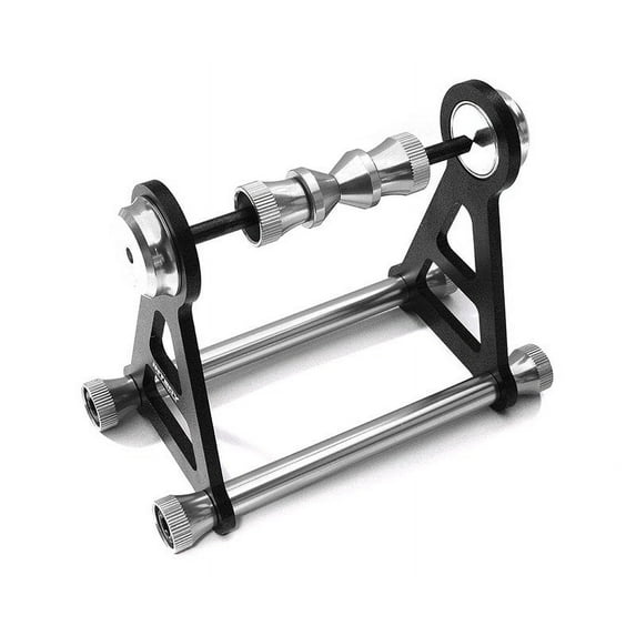 Integy RC Toy Model Hop-ups C28558SILVER Magnetic Type Tire Balancer for RC (5mm Shaft Size, Tire 148mm O.D. Max)