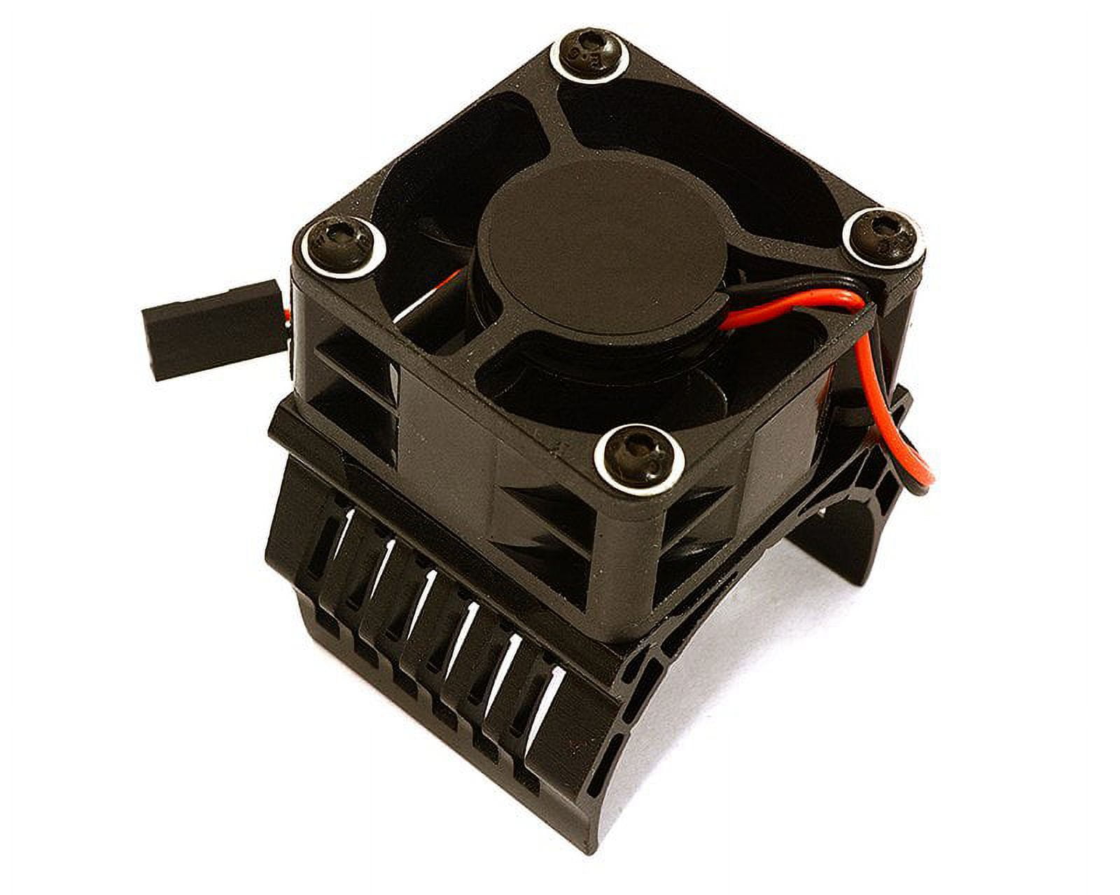 Integy T8074 Purple Motor Heatsink With Fan – For 540-Size Brushed Motors (Traxxas Slash, Stampede, Rustler) - View #7