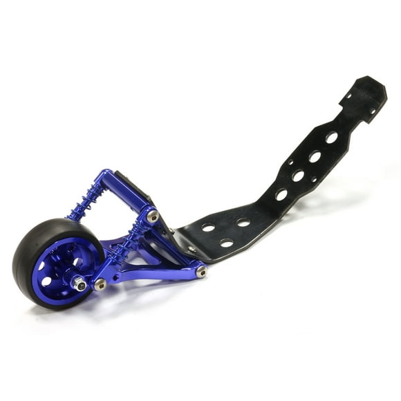Integy RC Toy Model Hop-ups T3277BLUE Alloy Wheelie Bar for Traxxas 1/10 Revo, Summit