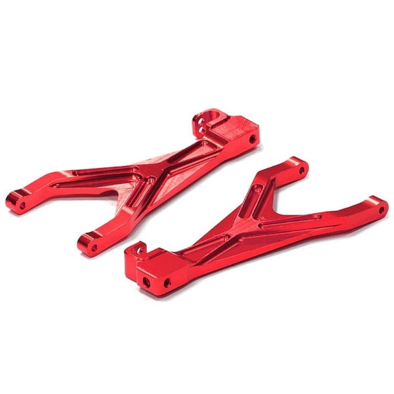 Integy Braccio Inferiore Anteriore In Alluminio CNC Per Traxxas Revo, E-Revo & Summit 1/10 (T4144SILVER)