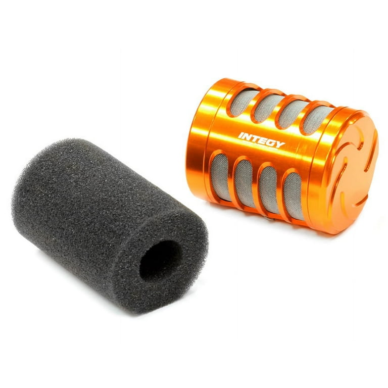 Integy RC Toy Model Hop ups T6822ORANGE Air Filter for HPI Baja 5B