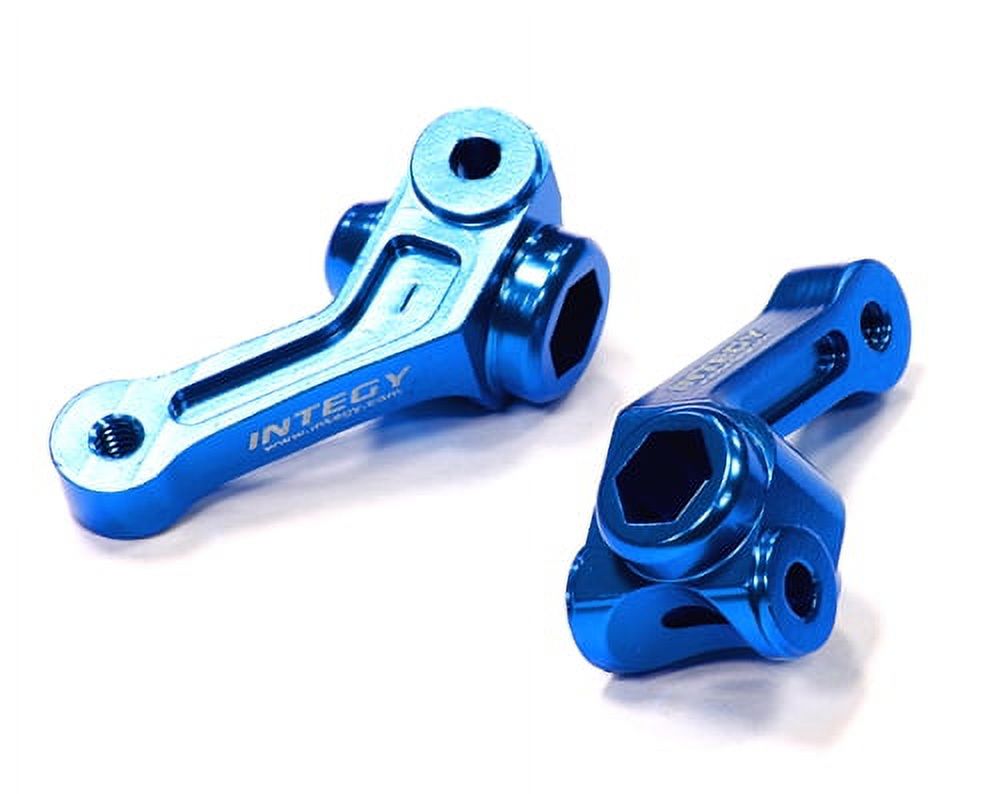 Integy Rc Tracks Integy RC Toy Model Hop-ups T7822BLUE Alloy Steering Blocks for ...