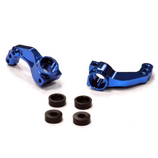 Integy RC Toy Model Hop-ups T7954BLUE Steering Blocks for Traxxas 1/10 Electric Stampede 2WD XL5 & Slash 2WD