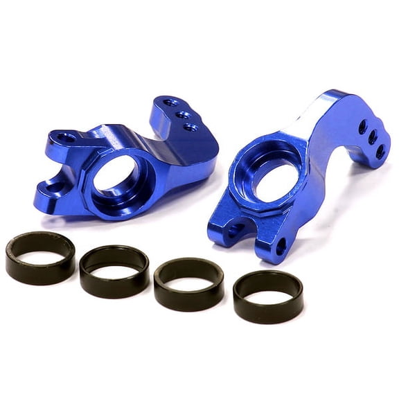 Integy RC Toy Model Hop-ups T7956BLUE Rear Hub Carriers for Traxxas 1/10 Electric Stampede 2WD & Slash 2WD