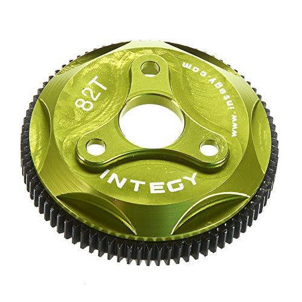 Integy RC Toy Model Hopups T8028GREEN 82T Metal Spur Gear for Traxxas