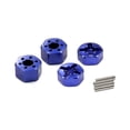 thumbnail image 1 of Integy T8065BLUE Wheel Hub Traxxas Rustler XL5/VXL (4) INTT8065BLUE, 1 of 1