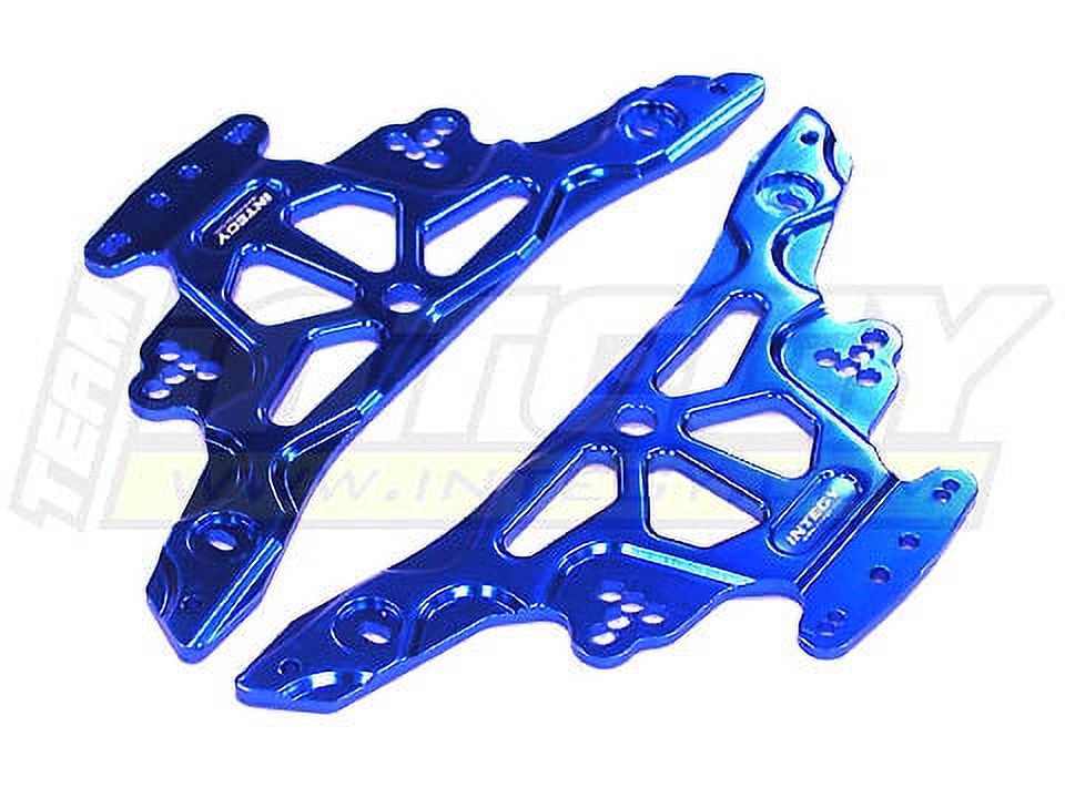 Integy Rc Tracks Integy RC Toy Model Hop-ups T8202BLUE Alloy Main Chassis Set for Losi ...