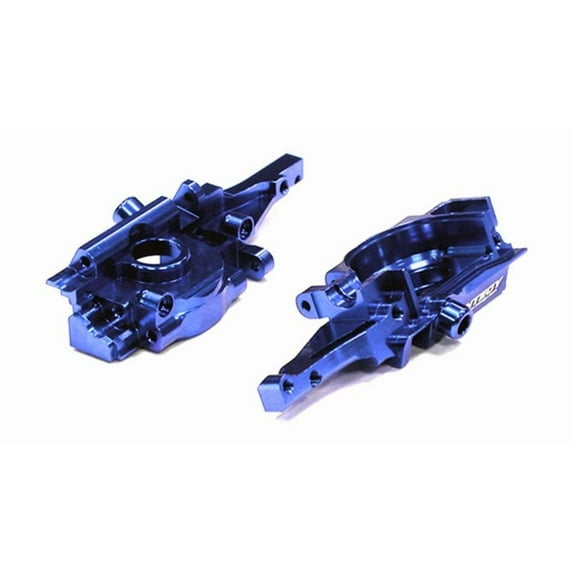 Integy Rear Bulkhead, Blue: TRA 1/16