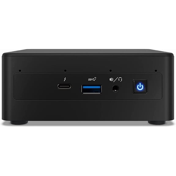 Intel 2023 Newest NUC11 Tiny Client Mini Desktop PC 4-Core i7-1165G7 16GB DDR4 1TB NVMe SSD 1TB HDD Iris Xe Graphics WiFi AX RJ-45 HDMI Mini-DP Thunderbolt3 USB-C Windows 10 Pro w/RE USB