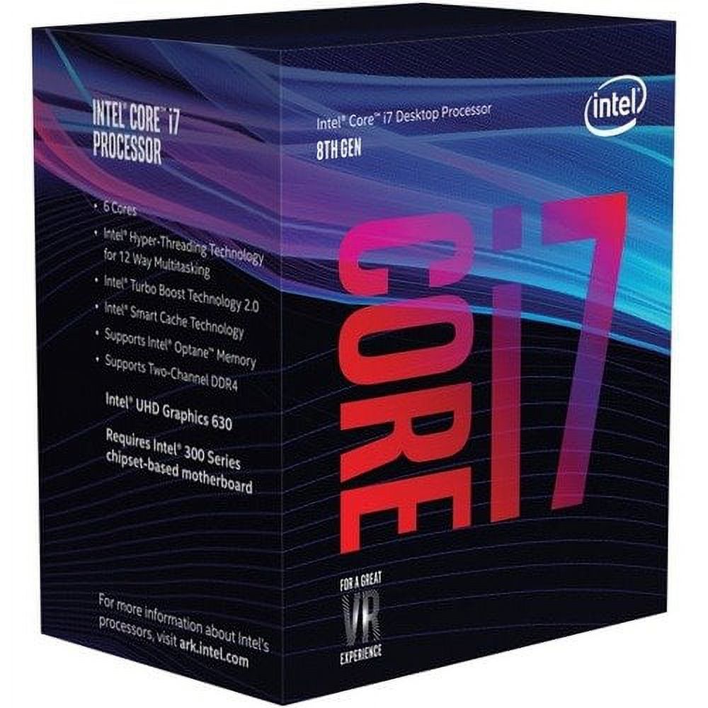 Intel 8Th Gen Core I7-8700 Proc Tray Mm 960618, CM8068403358316 (2DF449) - image 1 of 3