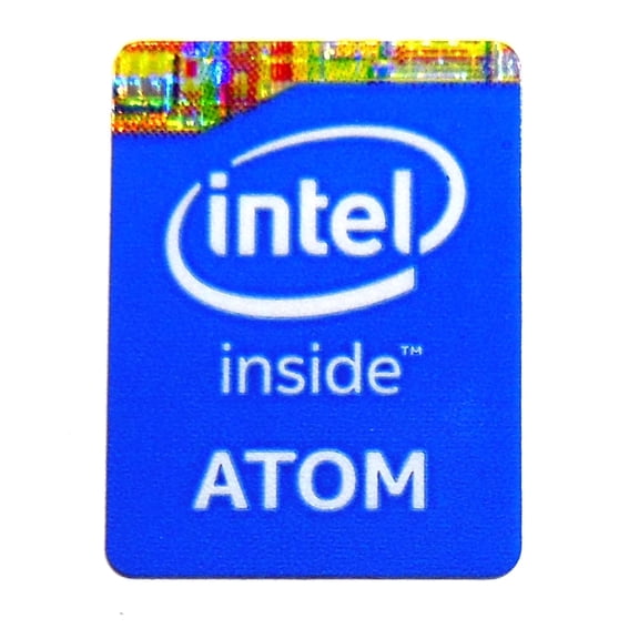 Intel ATOM inside Sticker 10 x 12mm / 3/8" x 1/2" [881]