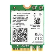 Intel AX200 WiFi 6 Dual-Band Adapter | M.2 Interface 802.11ax for PCs | Up to 2.4 Gbps | Bluetooth 5.2 Enabled | Compatible with Most Systems | AX200NGW No vPro