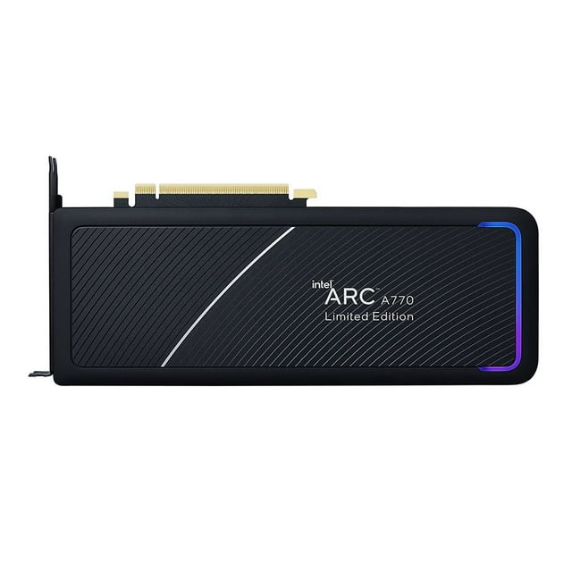 Intel Arc A770 Limited Edition GPU - 16GB PCI Express 4.0 Graphics Card - (21P01J00BA)