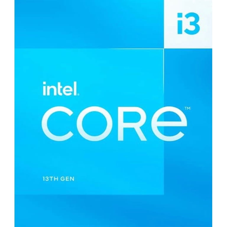Intel, Desktop Processor, i3-13100, 13th Gen 4-Core 3.4-4.5 GHz