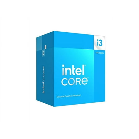 Intel Core i3-14100F Desktop Processor - 4 Cores & 8 Threads - 64-bit Processing - 4.70 GHz Max Turbo Frequency - Socket LGA-1700 - Laminar RH1 Cooler Included