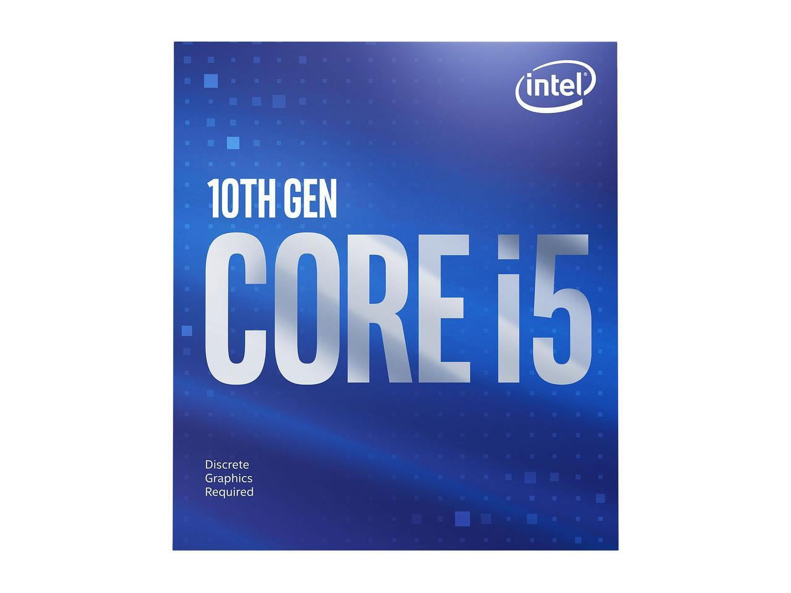 Intel Core i5-10400F - Core i5 10th Gen Comet Lake 6-Core 2.9 GHz LGA 1200 65W None Integrated Graphics Desktop Processor - BX8070110400F