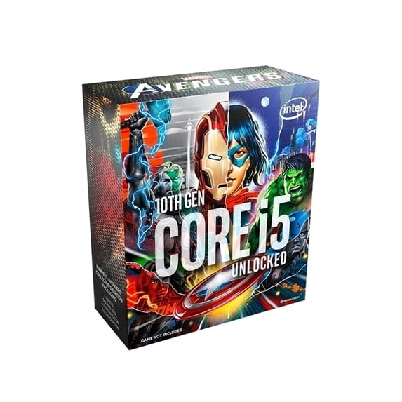 Intel Core i5-10600K Desktop Processor featuring Marvel's Avengers Collector's Edition Packaging