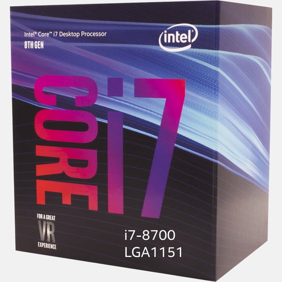 Intel Core i7-8700 3.2 GHz 6-Core LGA 1151 Processor - BX80684I78700