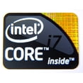 thumbnail image 1 of Intel Core i7 Inside Sticker (Black) 15.5 x 21mm / 5/8" x 7/8" [258], 1 of 1
