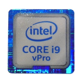 Intel Core i9 vPro Inside Sticker 14 x 14mm / 9/16" x 9/16" [1129]