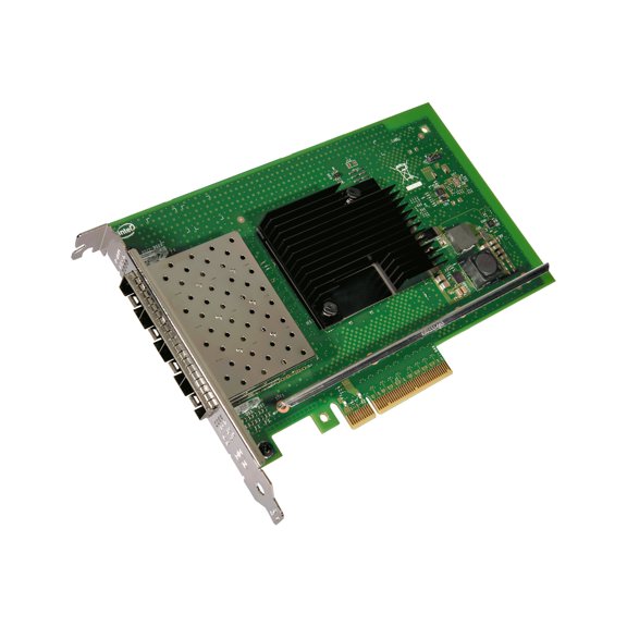 Intel X710-DA4 10Gigabit Ethernet Card - PCI Express 3.0 x8 - 10 Gbit/s Data Transfer Rate - 4 Port(s) - Optical Fiber - Full Height Bracket Height - 10GBase-T - Plug-in Card