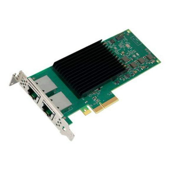 Intel Ethernet Network Adapter - PCI Express 4.0 x4 - 10 Gbit/s Data Transfer Rate - Intel E610 - 2 Port(s) - 2 - Twisted Pair - 10GBase-T, 2.5GBase-T, 5GBase-T, 100Base-TX, 1000Base-T - Plug-in Card