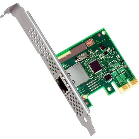Intel Ethernet Server Adapter I210 - PCI Express x1 - 1 Port(s) - 1 x Network (RJ-45) - Twisted Pair - Low-profile, Full-height - Bulk
