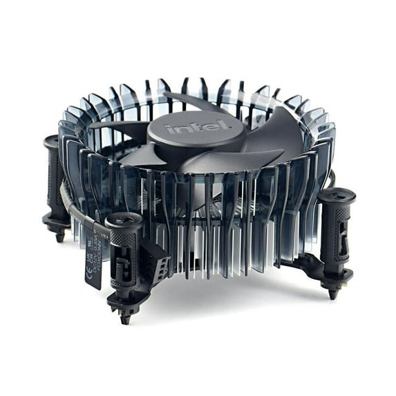 Intel Laminar RS1 Cooling Fan/Heatsink - 1 Pack - 3.94" Maximum Fan Diameter - 3150 rpm - 29 dB Noise - 4-Pin PWM - Compatible Intel Socket: LGA-1700 - Black, Blue - 1 pc(s) - Processor BXTSRS1