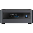 thumbnail image 1 of Intel NUC 10 NUC10i7FNHN Home & Business Mini Desktop Black (Intel i7-10710U 6-Core, 16GB RAM, 128GB PCIe SSD, Integrated Graphics, Wifi, Bluetooth, 1xHDMI, SD Card, Win 11 Pro), 1 of 3