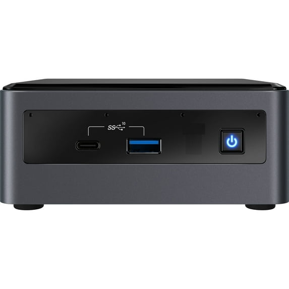 Intel NUC 10 NUC10i7FNHN Home & Business Mini Desktop Black (Intel i7-10710U 6-Core, 8GB RAM, 256GB m.2 SATA SSD, Integrated Graphics, Wifi, Bluetooth, 1xHDMI, SD Card, Win 11 Home)