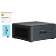 thumbnail image 1 of Intel NUC 11 Pro NUC11TNHi5 Home & Business Mini Desktop (Intel i5-1135G7 4-Core, Intel Iris Xe, 16GB RAM, 256GB PCIe SSD + 2TB HDD (2.5), Wifi, Win 10 Pro) with Microsoft 365 Personal , Hub, 1 of 6
