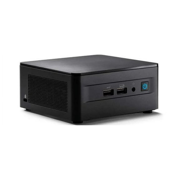 Intel NUC 12 Pro Kit School/Business Mini Desktop (Intel i5-1240P 12-Core upto 4.4 GHz, Intel Iris Xe, 64GB RAM, 256GB PCIe SSD + 1TB HDD (2.5), WiFi 6E, Bluetooth 5.3, RJ-45, Win 11 Pro)
