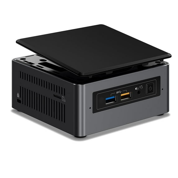 Intel NUC 7 Essential NUC7CJYSAL Desktop Computer - Intel Celeron J4005 2GHz - 4GB DDR4 SDRAM - 32GB Flash Memory Capacity - Windows 10 Home 64-bit - Mini PC