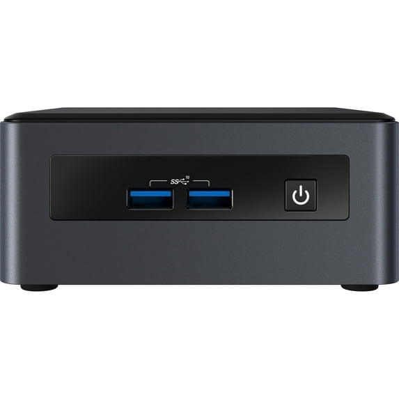 Intel NUC 8 Pro NUC8I3PNH Desktop Computer - Intel Core i3-8145U - 64GB RAM - Intel UHD Graphics - Windows 10 - Black