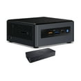 thumbnail image 1 of Intel NUC NUC8I3CYSN Home & Business Mini Desktop (Intel i3-8121U 2-Core, AMD Radeon 540, 4GB RAM, 256GB m.2 SATA SSD, Wifi, HDMI, Bluetooth, SD Card, Win 11 Home) with D6000 Dock, 1 of 5