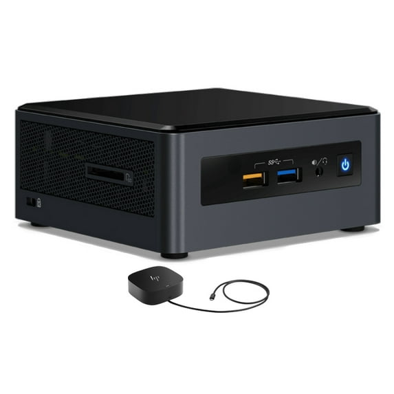 Intel NUC NUC8I3CYSN Home/Business Mini Desktop (Intel i3-8121U 2-Core, AMD Radeon 540, 4GB RAM, 256GB m.2 SATA SSD, Wifi, HDMI, Bluetooth, SD Card, Win 11 Pro)