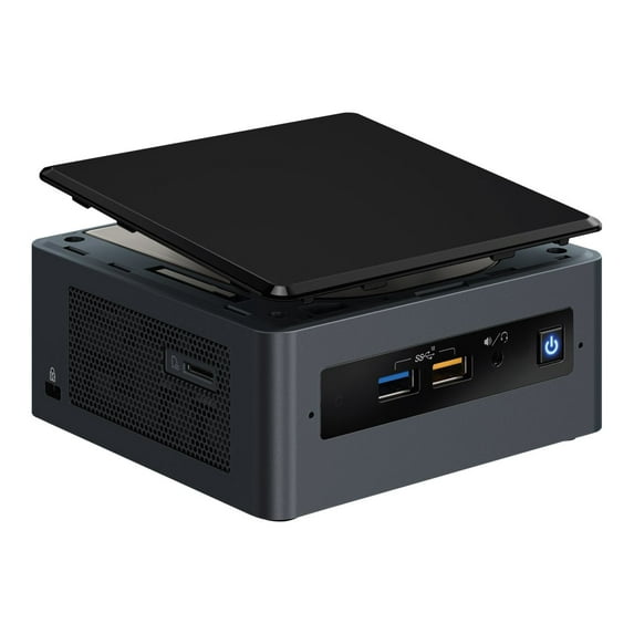 Intel NUC NUC8i3BEH Desktop Computer, Intel Core i3 8th Gen i3-8109U 3 GHz DDR4 SDRAM, Mini PC