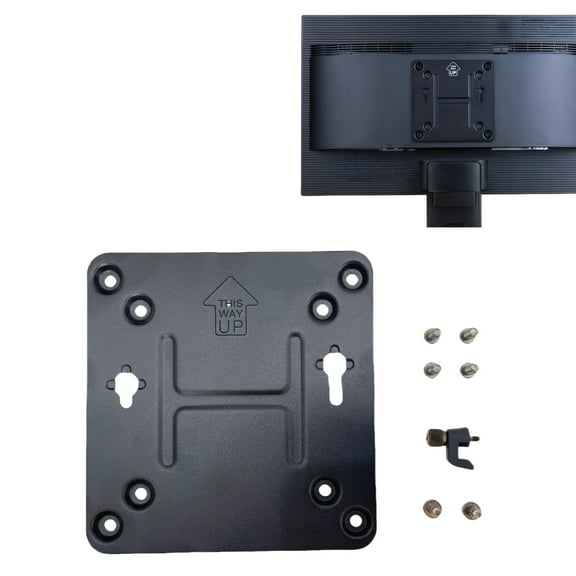 for Intel NUC Vesa Adapter Mount Bracket to Attach NUC Mini PC Computer to The Back of a Monitor Mounting Plate (with Screws) Intel NUC 4 5 6 7 8 10 11 13 General Purpose Original