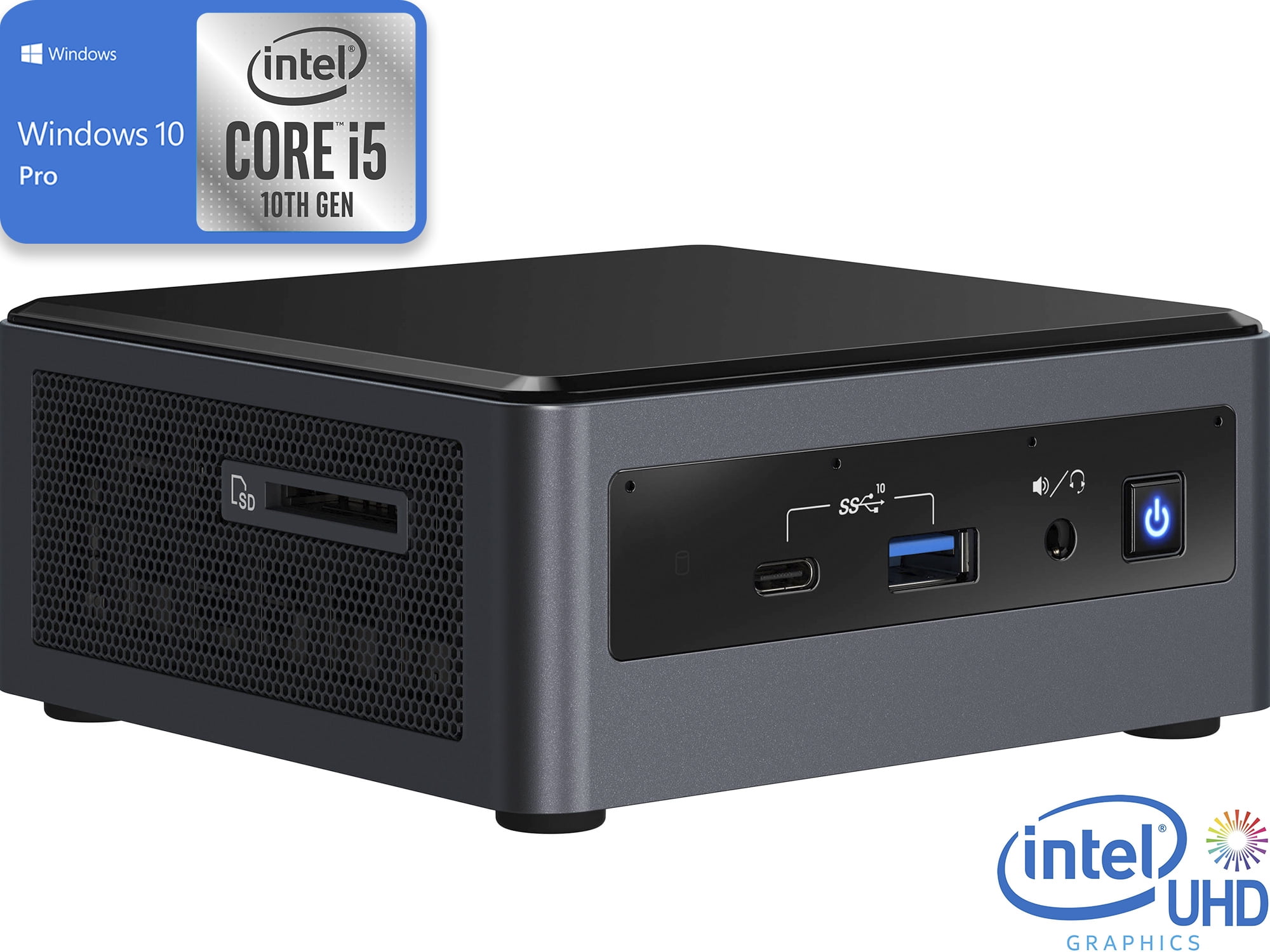 Intel NUC10i5FNH Mini PC, Intel Core i5-10210U Upto 4.2GHz, 16GB