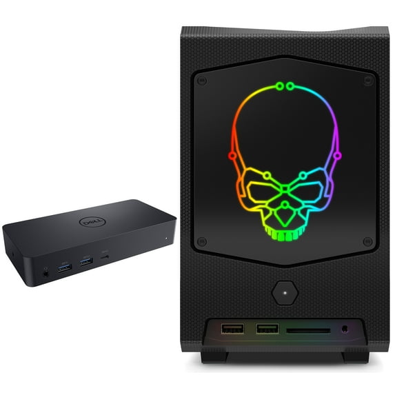 Intel NUC11BTMi9 Home & Business Mini Desktop (Intel i9-11900KB 8-Core, Intel UHD, 64GB RAM, 4TB PCIe SSD, Wifi, HDMI, Bluetooth, SD Card, Win 11 Home) with D6000 Dock