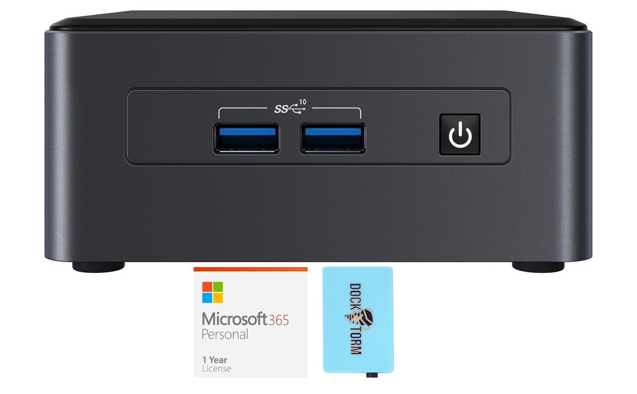 Intel NUC11TNHi70Z Business Mini Desktop (Intel i7-1165G7 4-Core, Intel ...