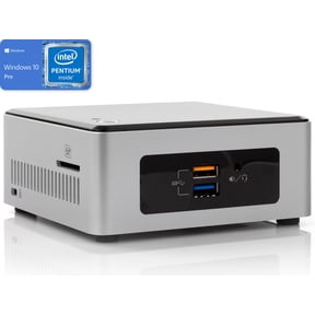 Intel NUC5PGYH Mini PC, Intel Pentium N3700 Upto 2.4GHz, 8GB RAM, 1TB SSD, HDMI, VGA, Card Reader, Wi-Fi, Bluetooth, Windows 10 Pro