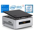 thumbnail image 1 of Intel NUC6i5SYH Mini PC, Intel Core i5-6260U Upto 2.90GHz, 32GB RAM, 1TB NVMe SSD + 1TB HDD, HDMI, Mini DisplayPort, Card Reader, Wi-Fi, Bluetooth, Windows 10 Pro, 1 of 7