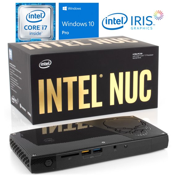 Intel NUC6i7KYK Mini PC, Intel Core i7-6770HQ Upto 3.5GHz, 16GB RAM, 2TB NVMe SSD, HDMI, Thunderbolt , Mini DisplayPort, Card Reader, Wi-Fi, Bluetooth, Windows 10 Pro