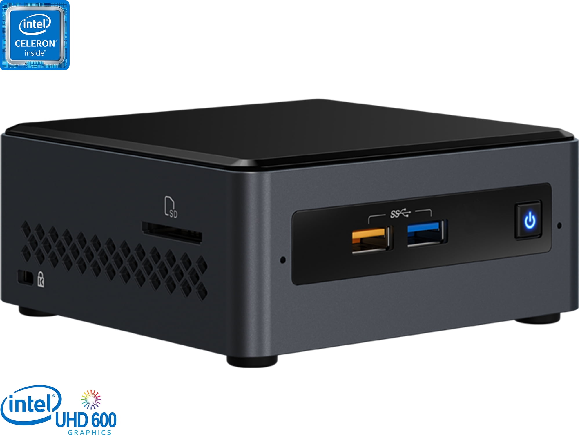 Intel NUC7CJYHN1 Mini PC, Intel Celeron J4005 Upto 2.7GHz, 4GB RAM