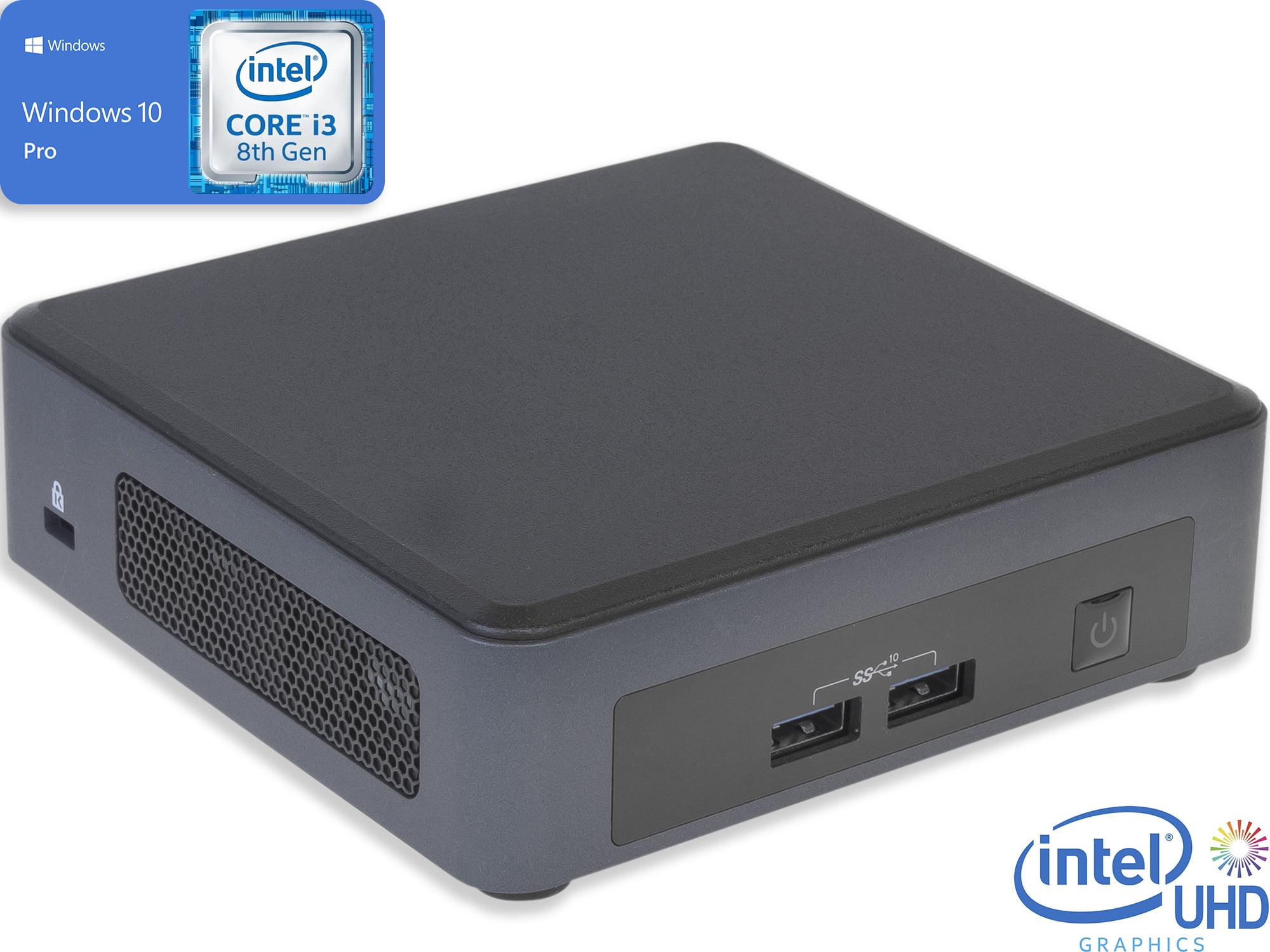 Intel NUC8I3PNK Mini PC, Intel Core i3-8145U Upto 3.9GHz, 32GB RAM, 2TB ...