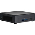 thumbnail image 1 of Intel Nuc 11 Pro Kit School/Business Mini Desktop (Intel i3-1115G4 3.00GHz, Intel UHD, 16GB RAM, 512GB PCIe SSD, WiFi 6E, Bluetooth 5.2, RJ-45, 2 Thunderbolt 4, Black, Win 10 Home), 1 of 5