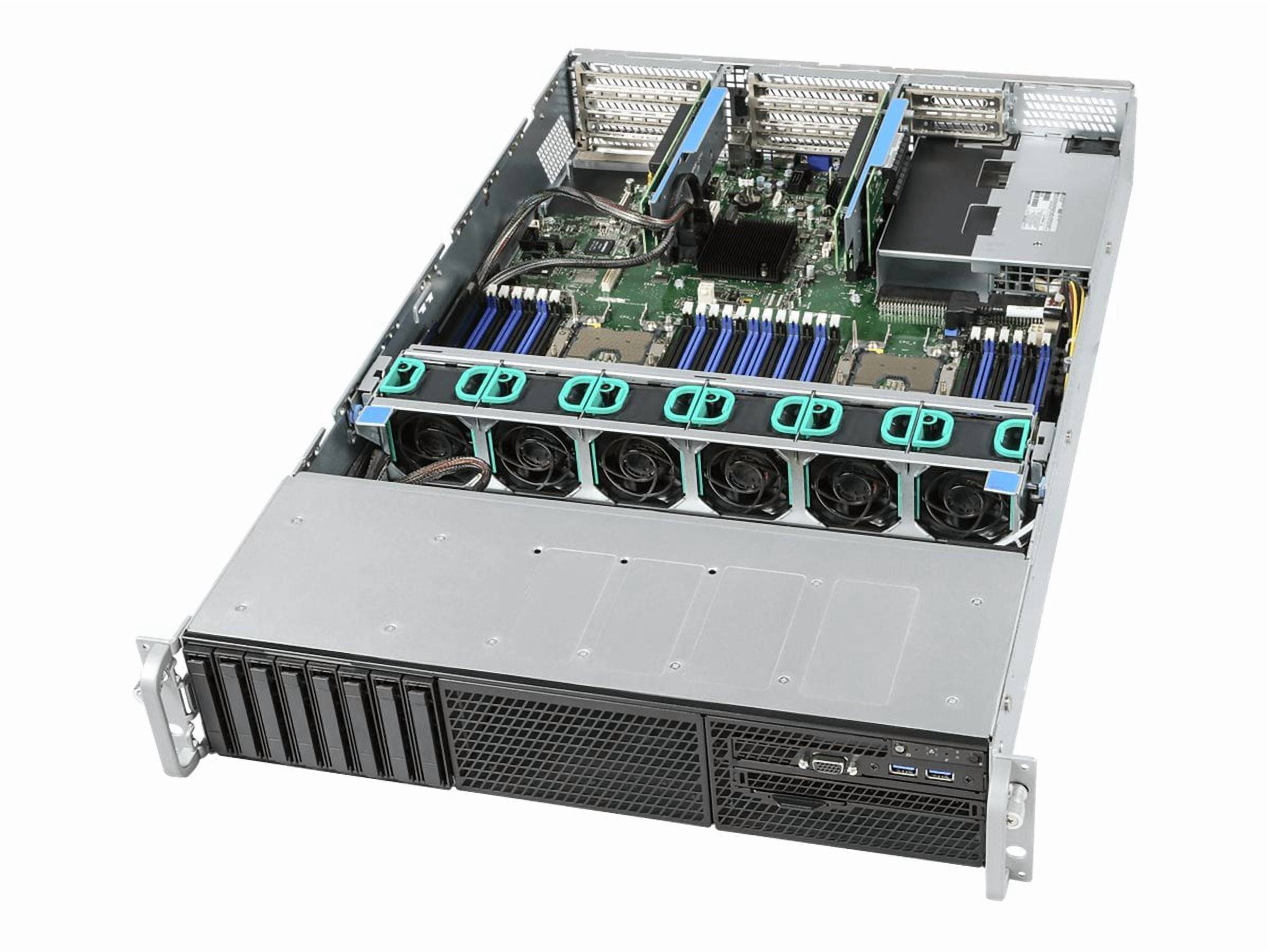 Intel Server System R2208WFTZSR - Server - rack-mountable 2U - 2-way ...