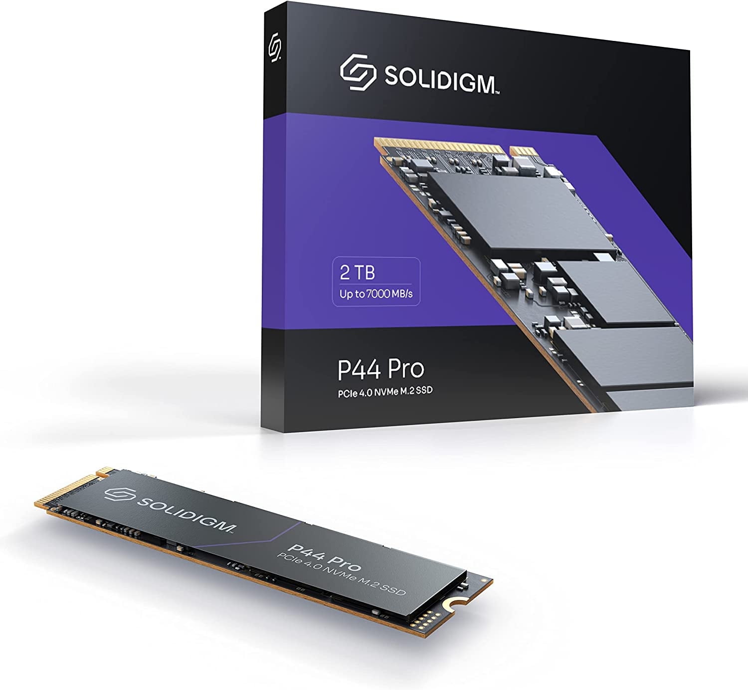 【未開封】SOLIDIGM P44 Pro 512GB NVMe SSD Solidigm P44 Pro 512GB M.2 PCIe 4.0 NVMe Gen4 SSD, 7000 MB/s Speed